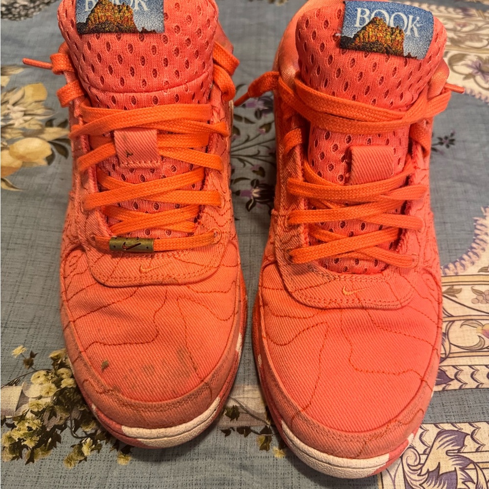 Nike Men's Bright Orange Sneakers